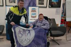 LDAG have distributed CKAN flags to all schools in Leixlip and other businesses and Garda Station each year for Kildare Disability Week.