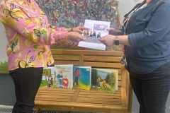 LDAG present Disability Inclusive Lego to Leixlip Library
