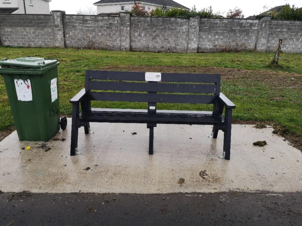 A bench.