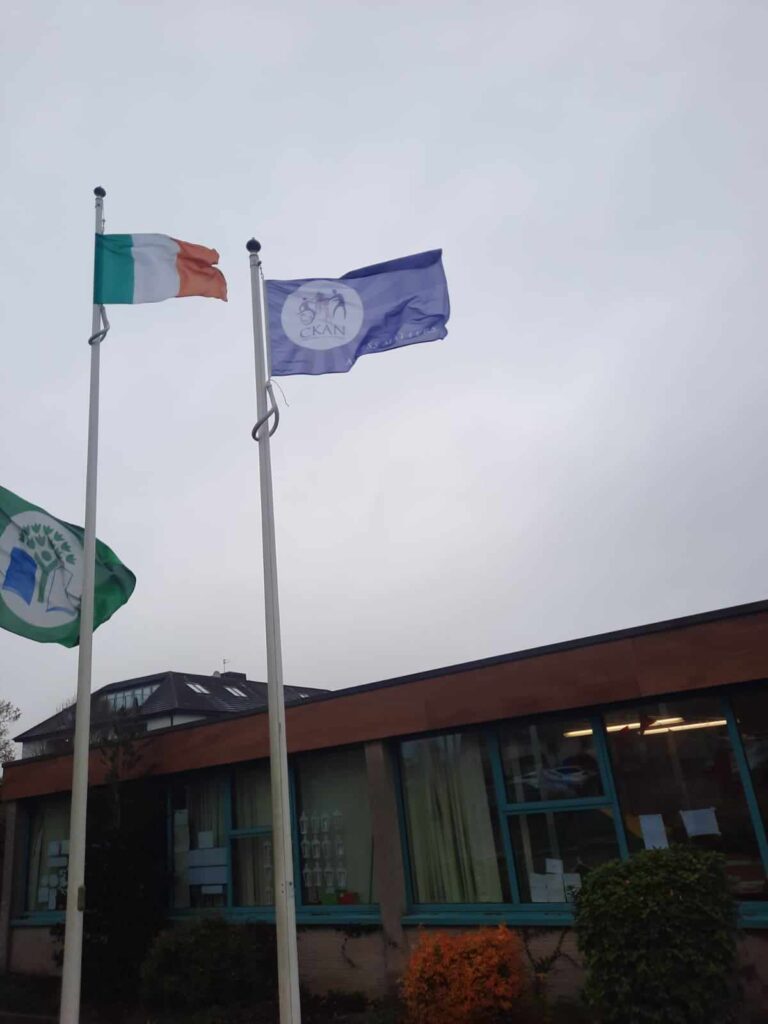 CKAN Flag Flying in Leixlip